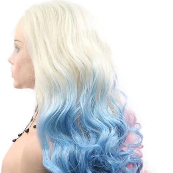 🆕 22” HARLEY  Unicorn BLONDE OMBRE BODY WAVY WIG *NEW* - Picture 4 of 5